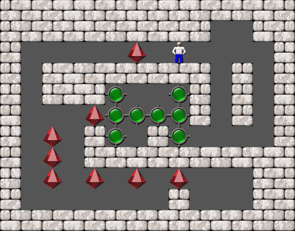 Сокобан More Bugs collections уровень 736